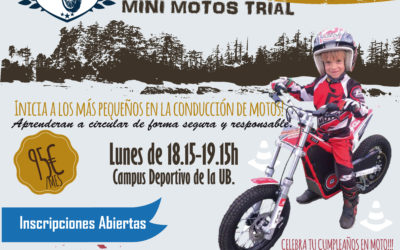 CURSO DE MINI MOTOS TRIAL